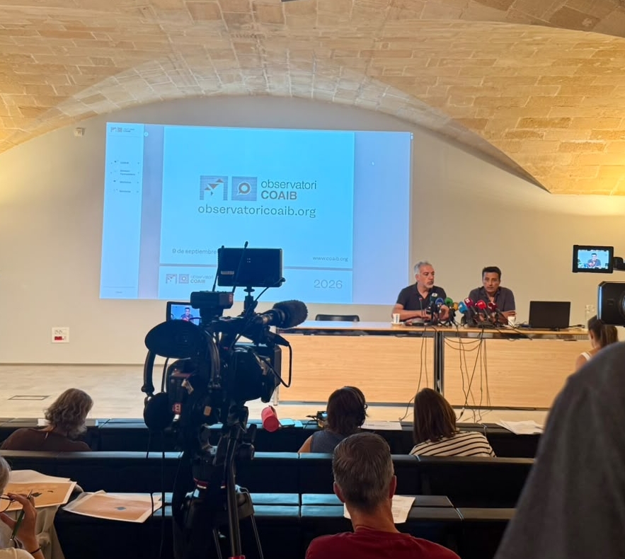 Rueda de prensa Observatorio COAIB semestre 2026